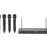 Samson Stage 412 Quad Handheld Wireless Microphone System
