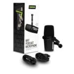 Shure MV7, Dynamic USB Podcast Microphone Black, Brand New,