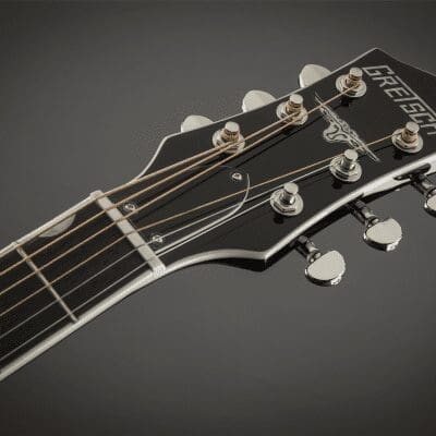 Gretsch G5013CE Rancher Jr. Cutaway Acoustic Electric, Fishman Pickup System 2714013506 Black - Image 8