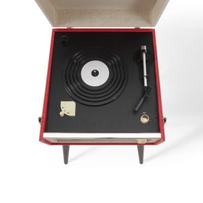 Crosley Bermuda Portable Turntable with Bluetooth In/Out Red - Image 2