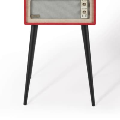 Crosley Bermuda Portable Turntable with Bluetooth In/Out Red - Image 5