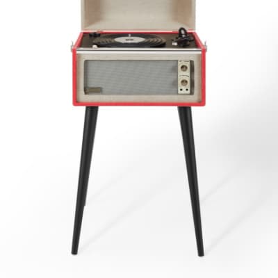 Crosley Bermuda Portable Turntable with Bluetooth In/Out Red - Image 6