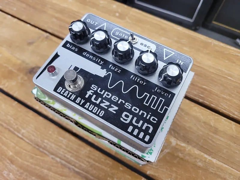 Death By Audio Supersonic Fuzz Gun - Silver Price $184.99 - Victor