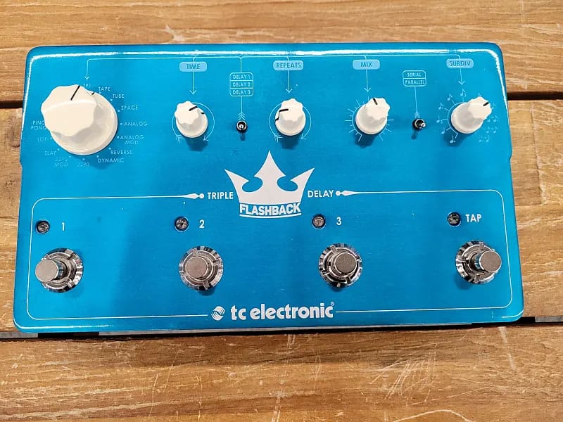 TC Electronic Flashback Triple Delay Blue Price $199 - Victor Litz