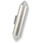 Latin Percussion LP306A Torpedo Guiro – Silver