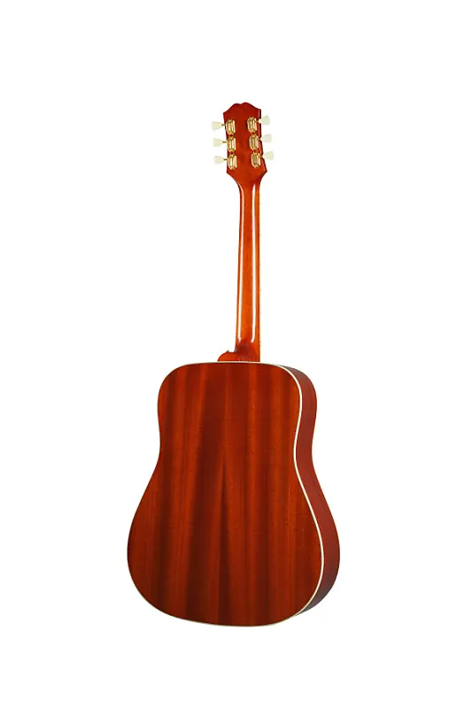 Epiphone Hummingbird - Cherry Sunburst acoustic electric guitar - Image 4