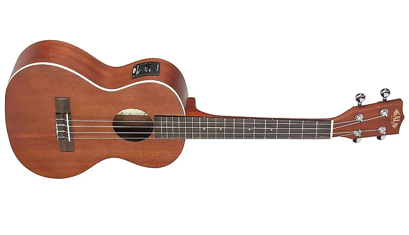Kala KA-TE Mahogany Tenor Ukulele with built in pickup electronics KATE - Image 3