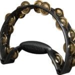 Rhythm Tech Pro Tambourine Black/Brass Jingles RTPRO11