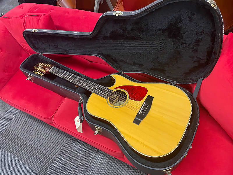 Samick AMC-1-12CE 12 String Acoustic-Electric Guitar - Natural