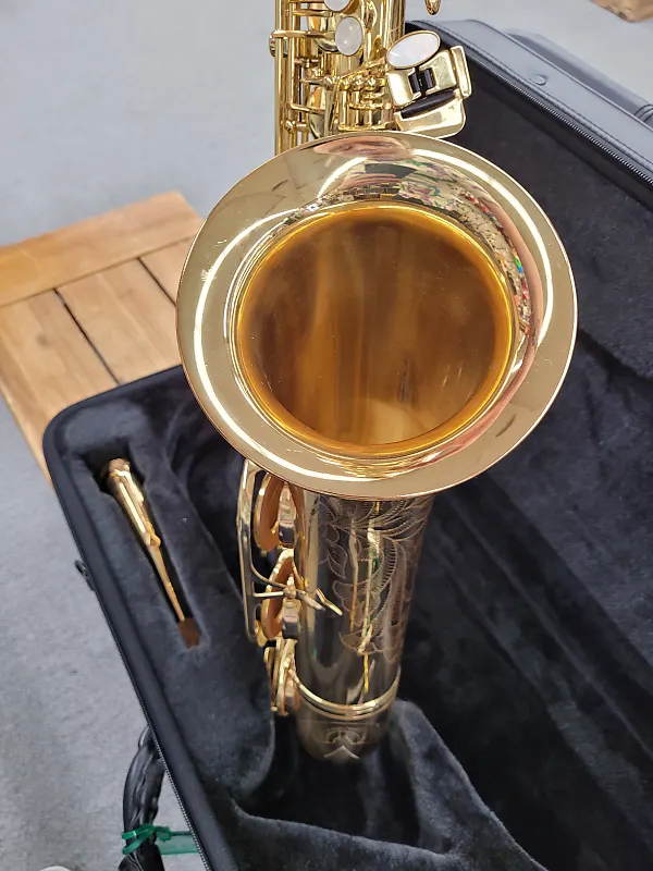 Selmer STS280R La Voix II Step Up Model Tenor Saxophone Clear Lacquered Brass Used Good $166.99 and $59.99 Shipping - Image 3