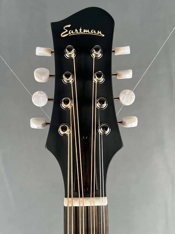 Eastman MDO305E-SB Octave Mandolin - Sunburst with Pickup: K&K Duotone and Gig Bag - Image 5
