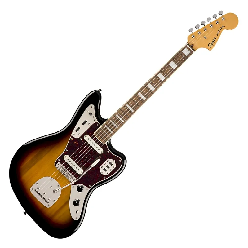 Squier Classic Vibe '70s Jaguar 3-Color Sunburst - Image 3