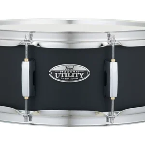 Pearl MUS1455M/C227 Modern Utility 14x5.5" Maple Snare Drum - Satin Black