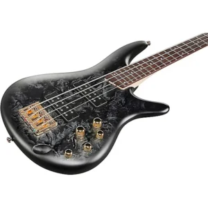 Ibanez SR300EDX Electric Bass - Black Ice Frozen Matte finish