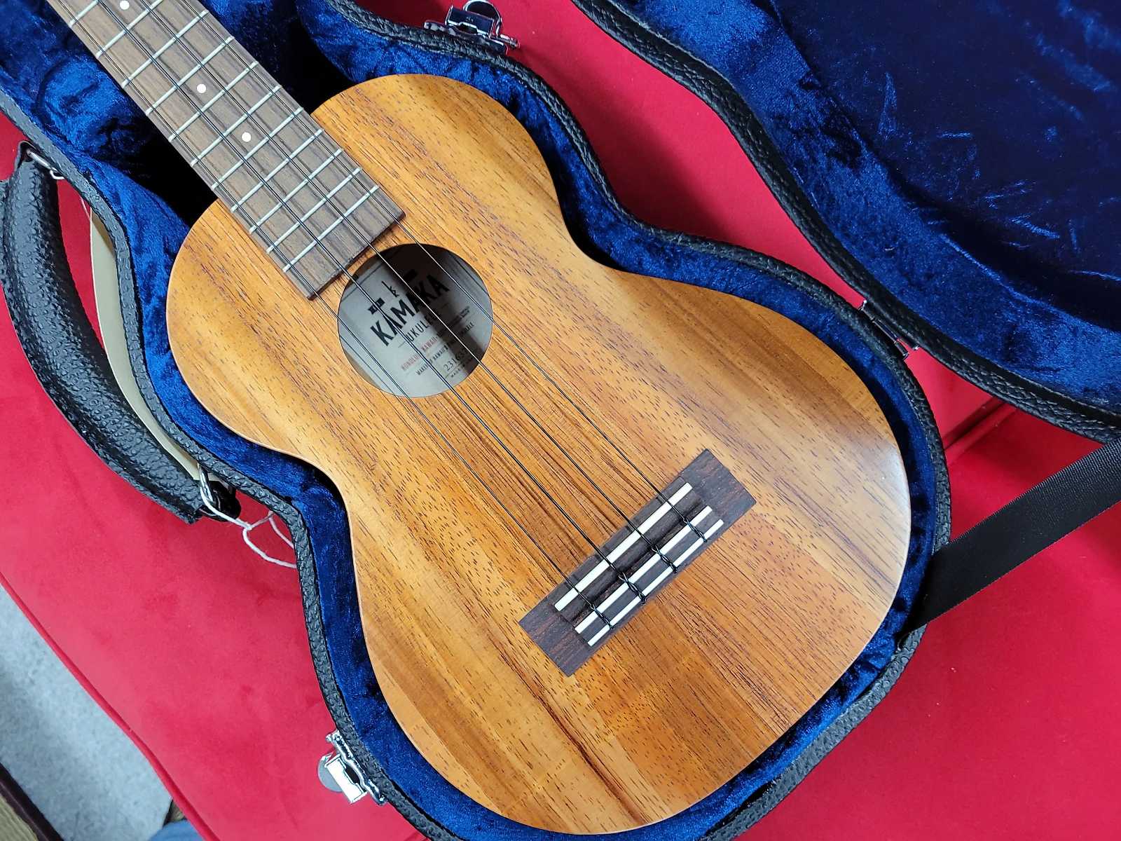 Kamaka Koa Concert Ukulele with Slotted Headstock HF-2I - Koa Mint $2195 - Image 3
