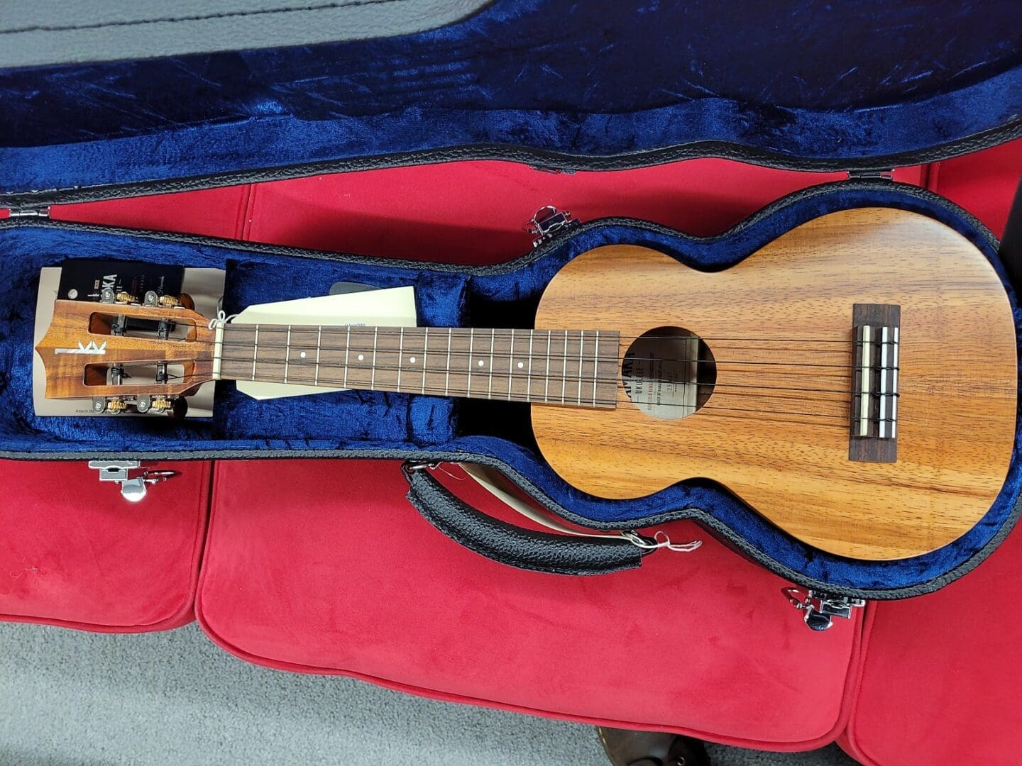 Kamaka Koa Concert Ukulele with Slotted Headstock HF-2I - Koa Mint $2195 - Image 8