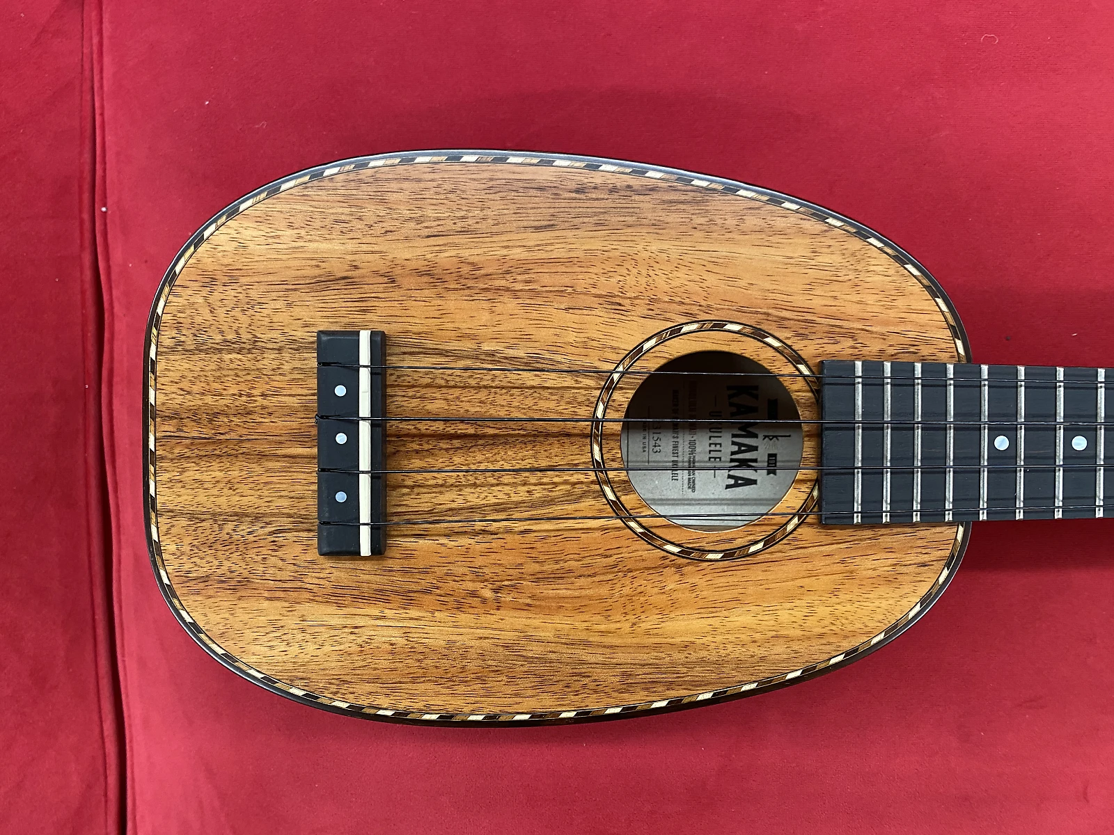 Kamaka HP-1D Pineapple Deluxe Ukulele with Case Mint $2995 - Image 3