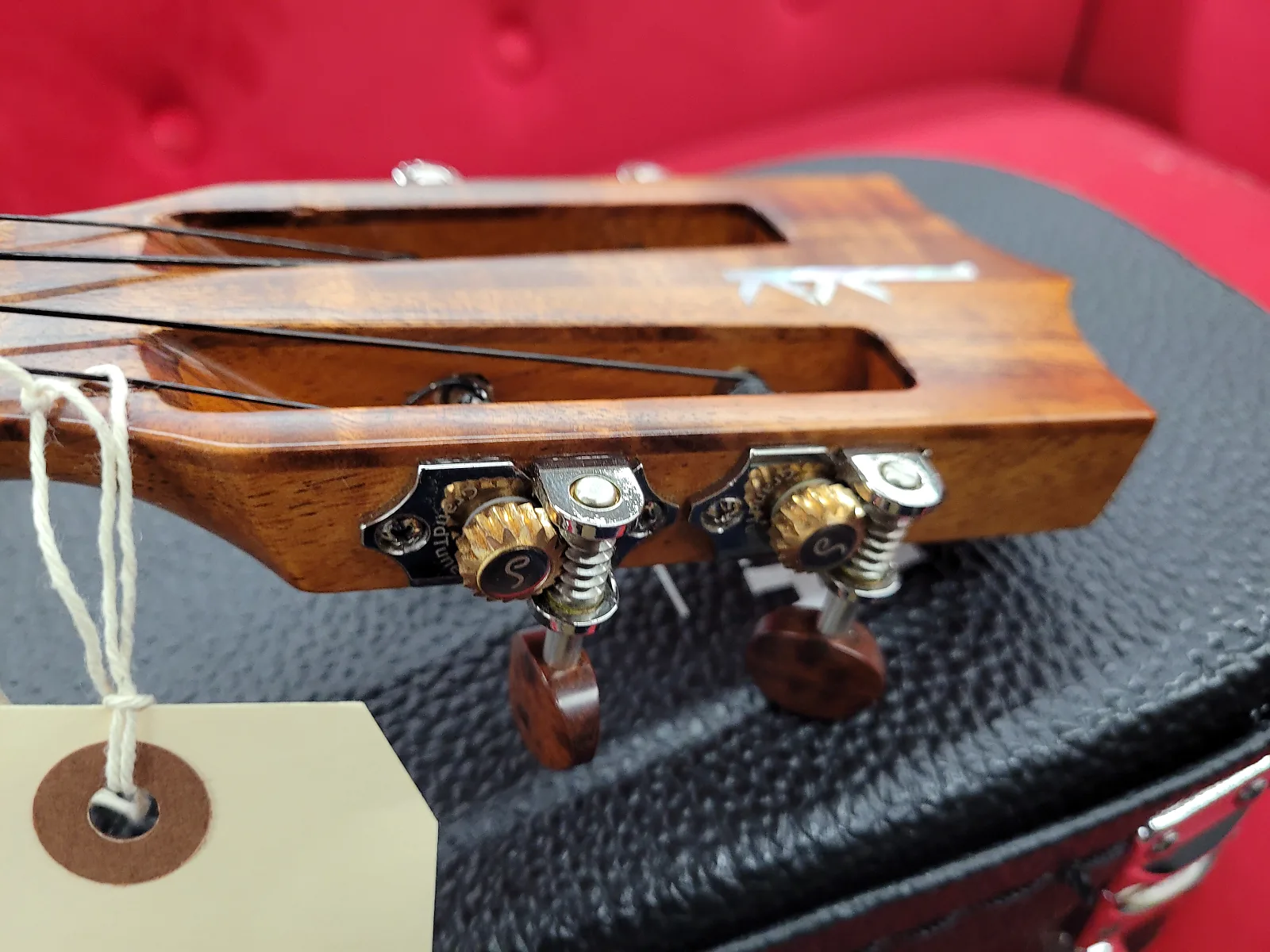 Kamaka Koa Concert Ukulele with Slotted Headstock HF-2I - Koa Mint $2195 - Image 5