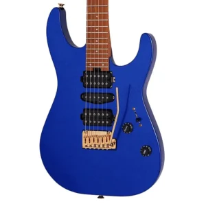 Charvel Pro-Mod DK24 HSH Electric Guitar - Mystic Blue with Caramelized Maple Neck