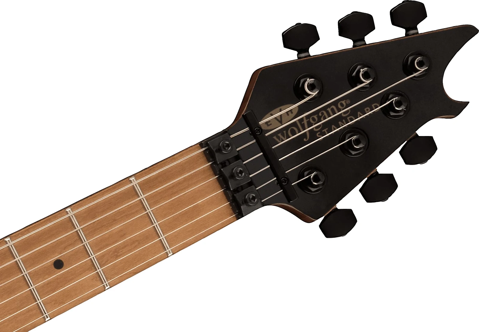 EVH Wolfgang WG Standard Electric Guitar with Baked Maple Fingerboard - Gold Sparkle 5107003518 - Image 5