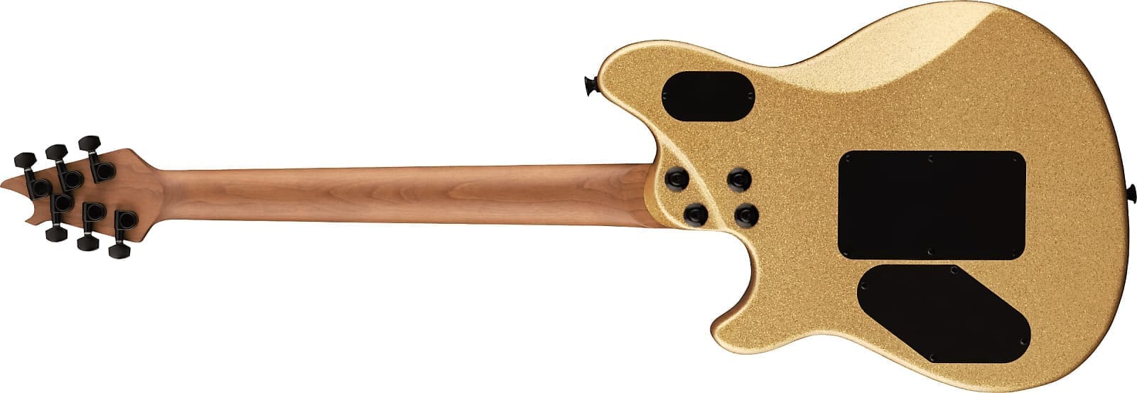 EVH Wolfgang WG Standard Electric Guitar with Baked Maple Fingerboard - Gold Sparkle 5107003518 - Image 6