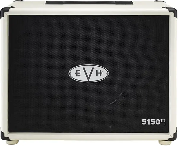 EVH 5150III 1x12 inch 30-watt Extension Cabinet - Ivory 2253100410 - Image 2