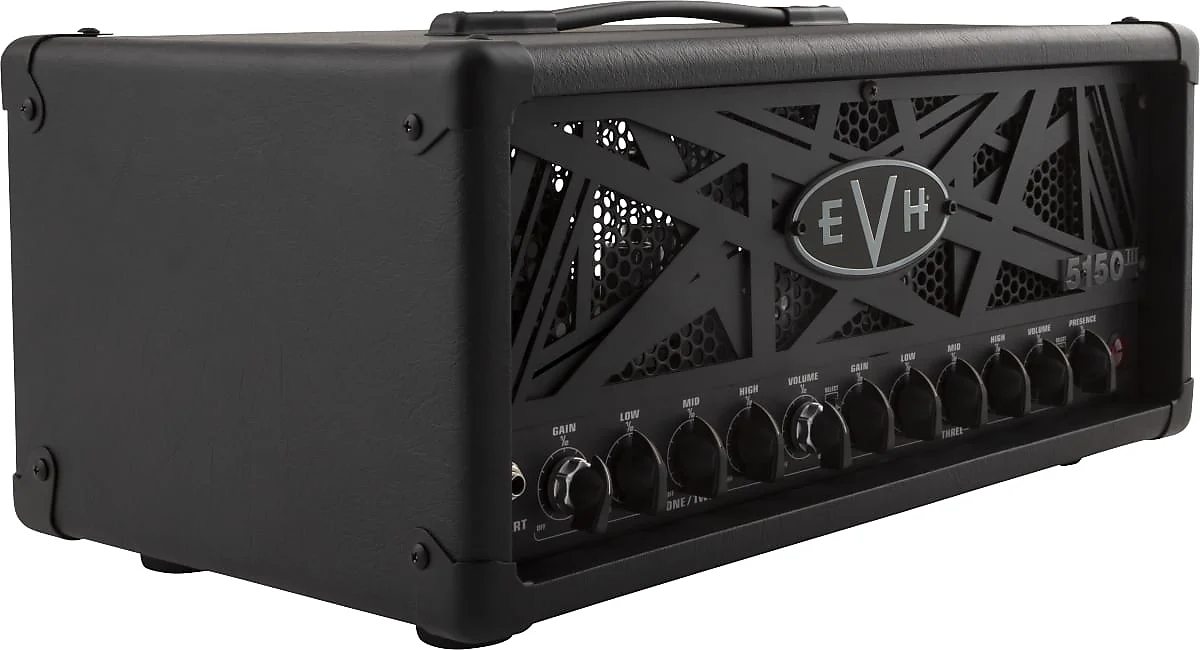 EVH 5150III 50S 6L6 50-watt Tube Head - Black Stealth 2253070000 - Image 3