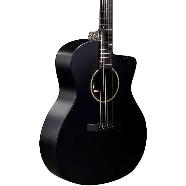 Martin GPCX1E X Series Grand Performance Acoustic-Electric Guitar - Black - Image 2
