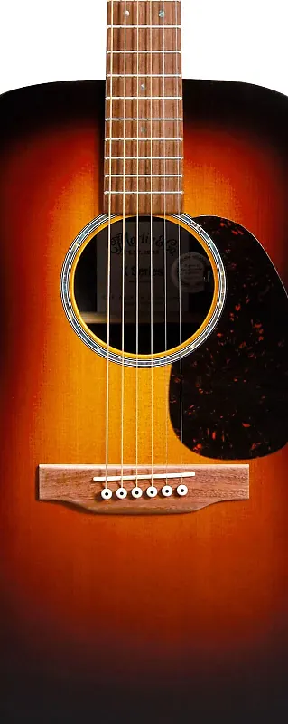 Martin X-Series D-X2E Ziricote- Sunburst With Bag - Image 2