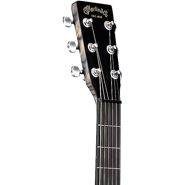 Martin GPCX1E X Series Grand Performance Acoustic-Electric Guitar - Black - Image 5