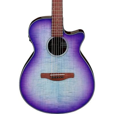 激レア banez ASR76T-PURPLE-12 セミアコ エレキギター Ibanez AEG70 Flamed Maple Top Grand Concert Acoustic-Electric