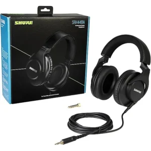 Shure SRH440A Professional Studio Headphones - Black HEADPHONE
