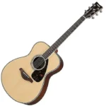 Yamaha FS830 Solid Spruce Top Concert Acoustic Guitar – Natural FS-830
