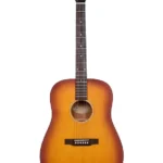 Larrivée Simple 6 Dreadnought Burst Acoustic Guitar – Summer Sunset Burst Satin Finish w/ Case USA
