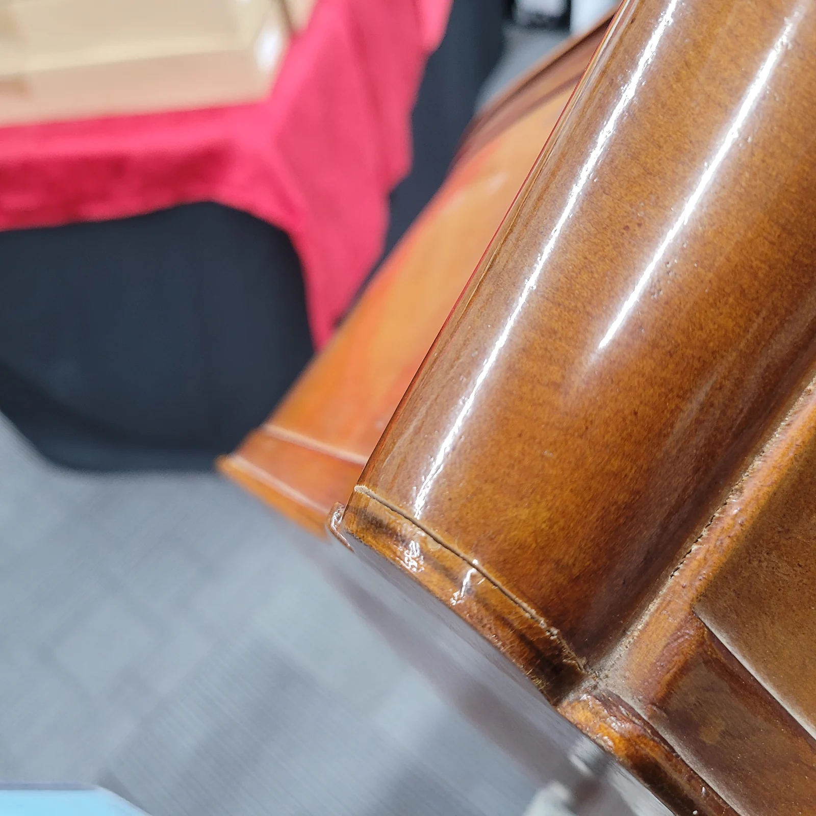Unknown 3/4 Upright Bass - Natural - Image 8