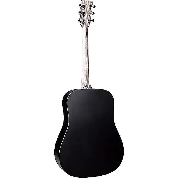Martin DX Johnny Cash Acoustic-Electric Guitar - Black - with Bag - Image 3