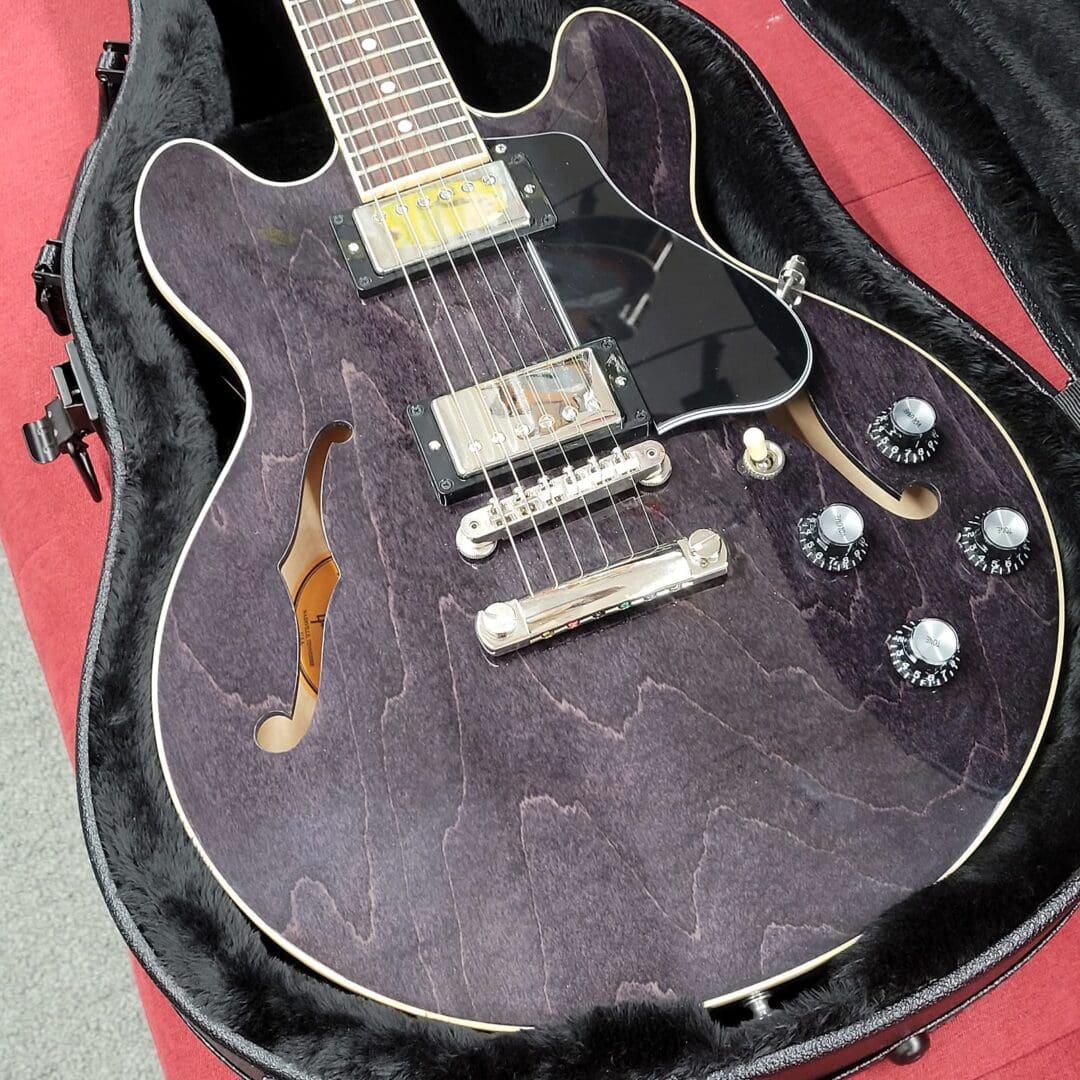 Gibson ES-339 Semi-Hollow Electric Guitar 2022 - Trans Ebony