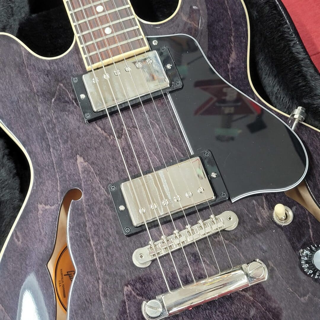 Gibson ES-339 Semi-Hollow Electric Guitar 2022 - Trans Ebony