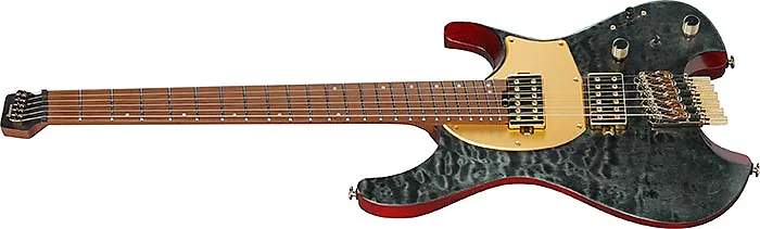 Ibanez MGFM10 Manuel Gardner Fernandes Signature Electric Guitar - Obsidian Black Low Gloss - Image 5