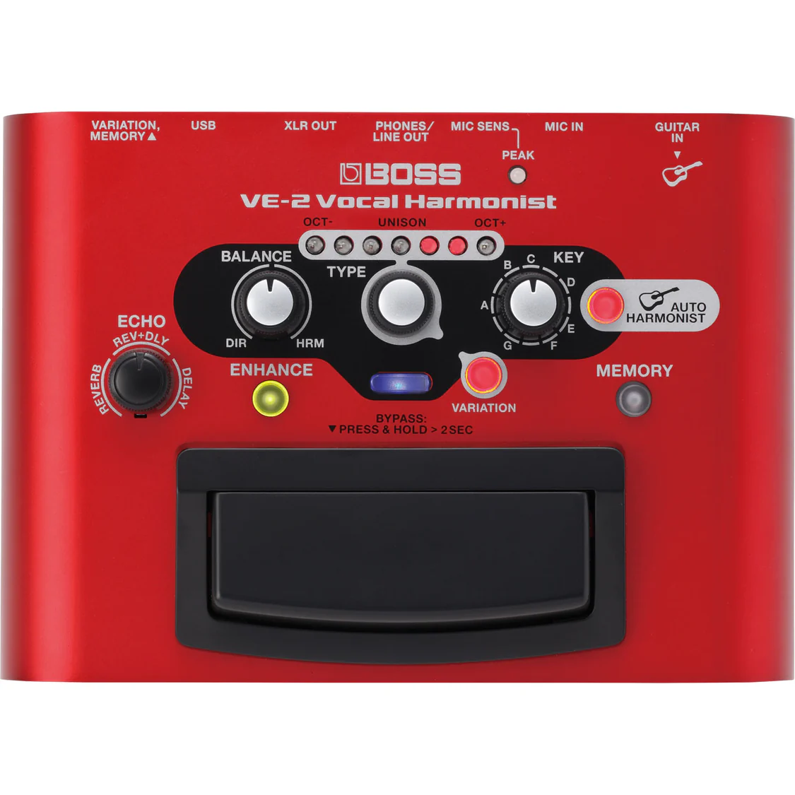 Boss VE-2 Vocal Harmonist Effects Processor - Image 2