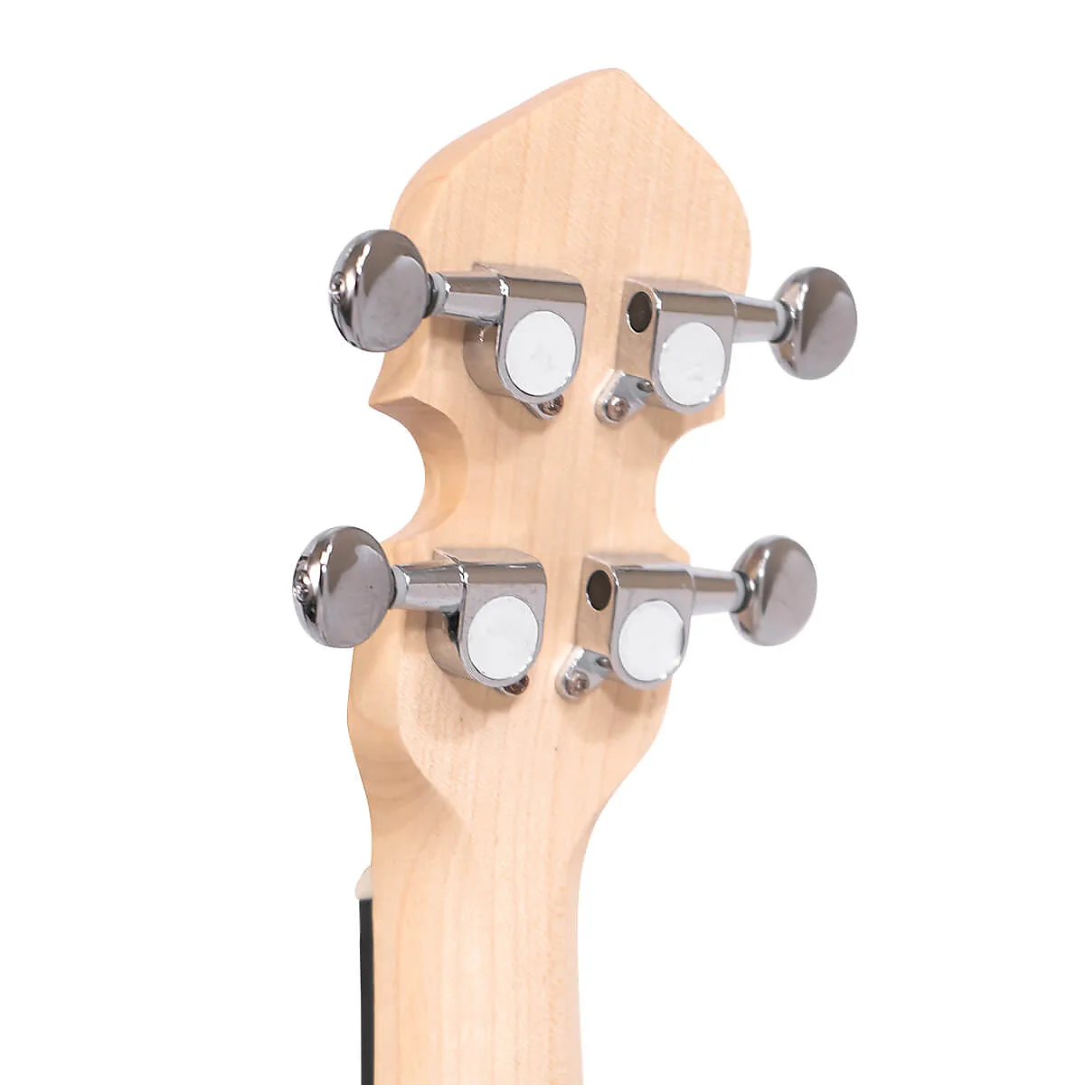 Gold Tone Little Gem Acrylic Concert Banjolele - Ruby - Image 7