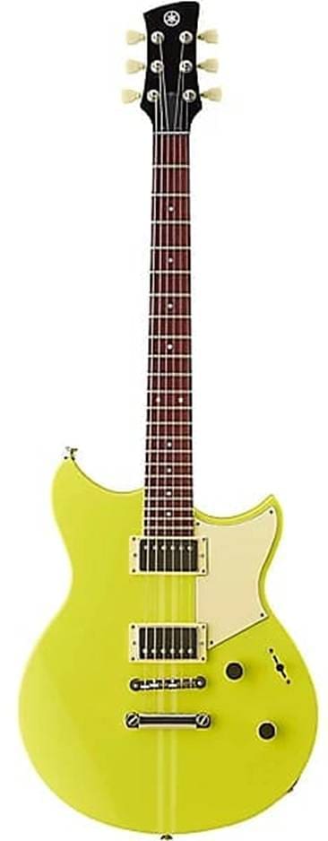 Yamaha Revstar Element RSE20 Chambered Electric Guitar - Neon Yellow - Image 2