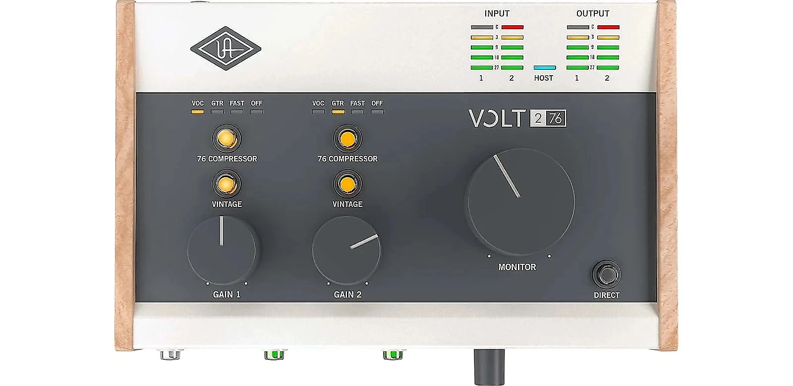 Universal Audio Volt 276 USB-C Audio Interface - Tan / Gray