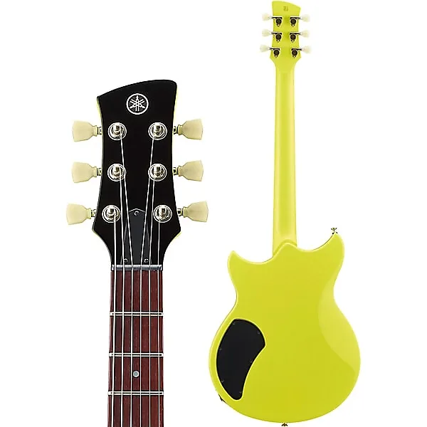 Yamaha Revstar Element RSE20 Chambered Electric Guitar - Neon Yellow - Image 4