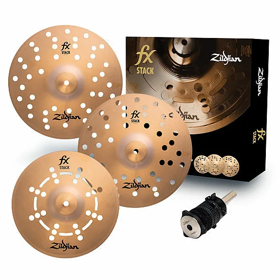 Zildjian 12" FX Stacks Set with Mount FXSTK12 2025