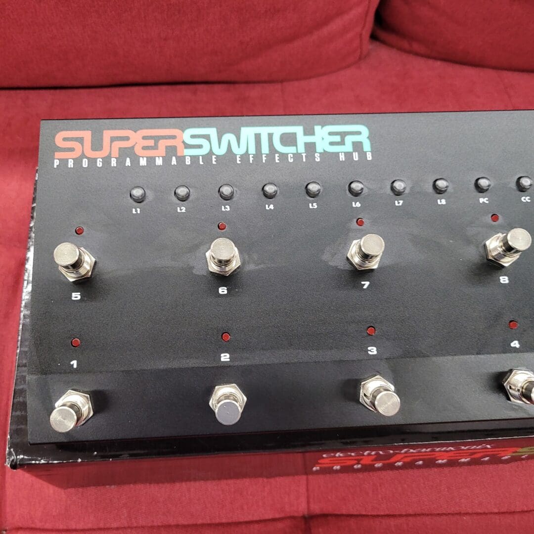 2019 Electro-Harmonix Super Switcher Programmable Effects Hub
