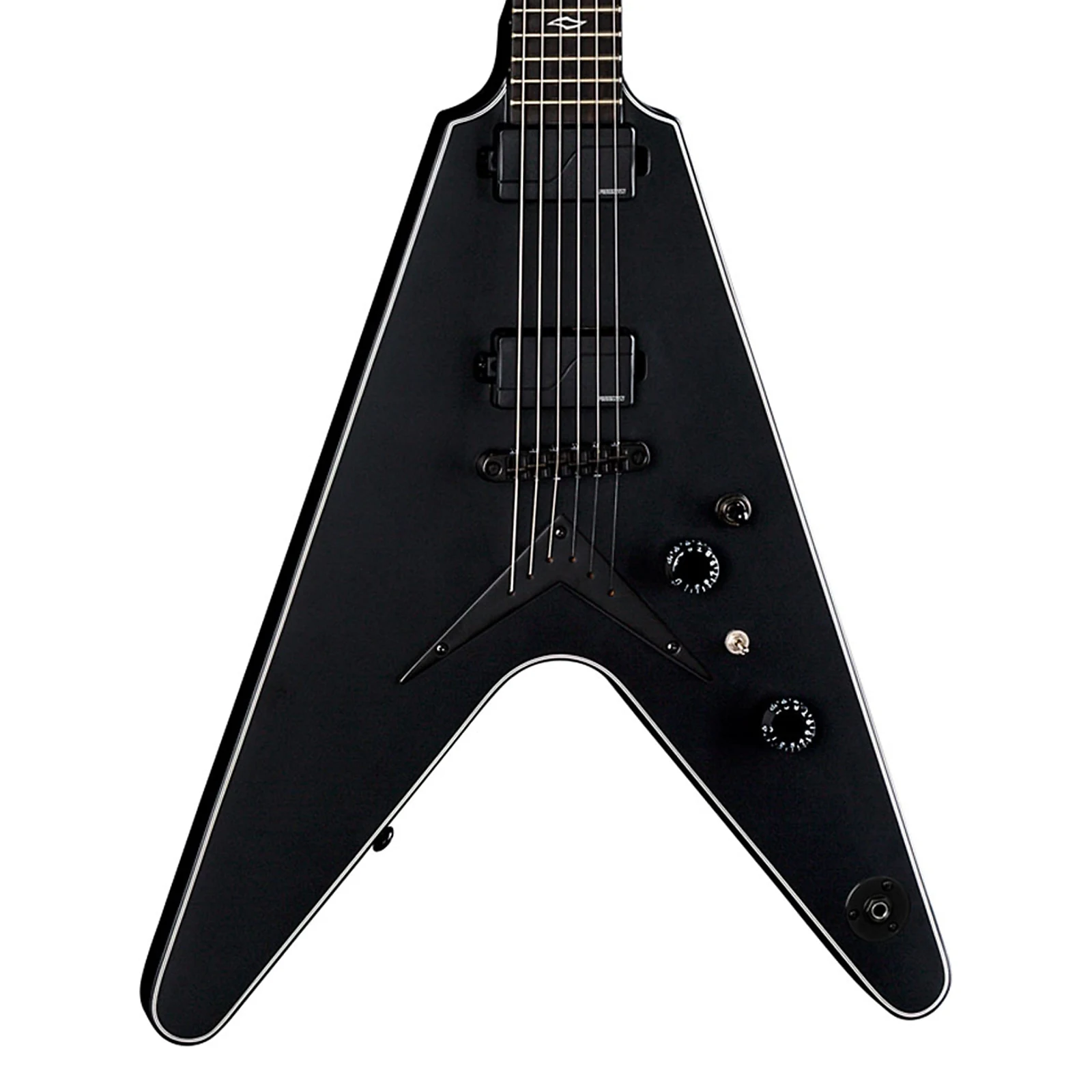 Dean V Select Fluence Electric Guitar - Black Satin - Image 2