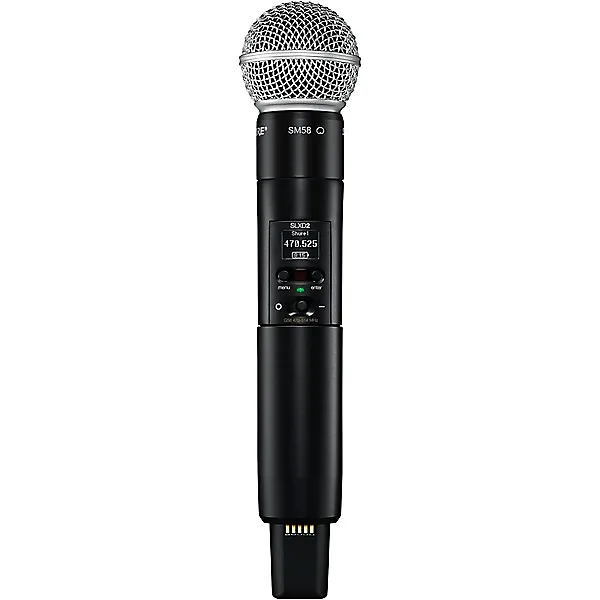 Shure SLXD24/SM58 Wireless Vocal Microphone System With SM58 Band H55