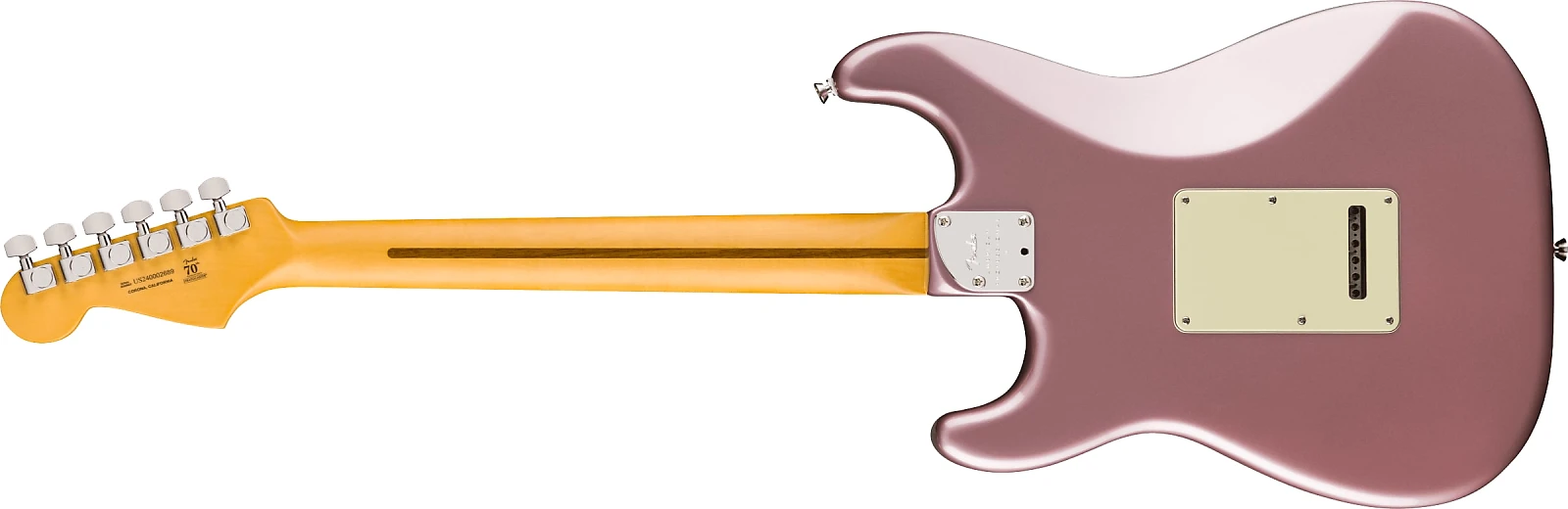 Fender Limited Edition American Professional II Stratocaster, Rosewood Fingerboard - Burgundy Mist Metallic - Image 5