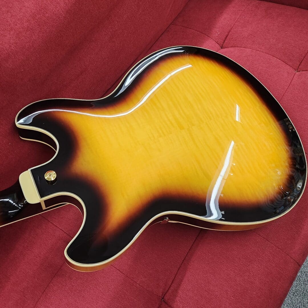 Ibanez AS93FM-AYS 5B-05 Semi-Hollow Body Electric Guitar - Victor Litz